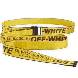Off-White Yellow Classic Industrial Belt